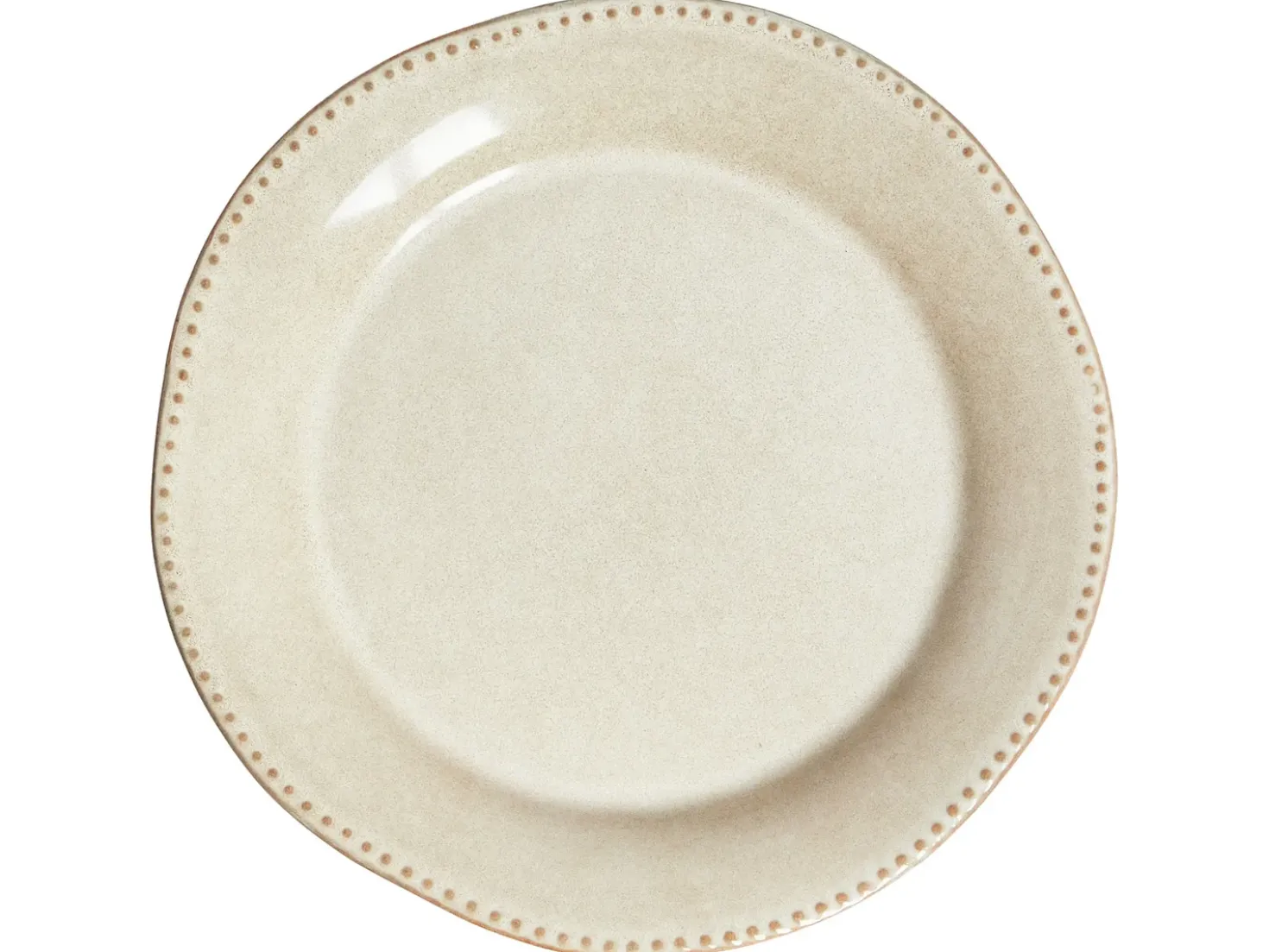 Set di 12 stoviglie CHERVIL Gres porcellanato Beige chiaro