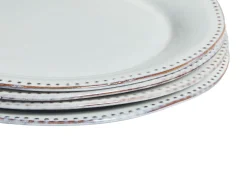 Set di 12 stoviglie CHERVIL Gres porcellanato Azzurro