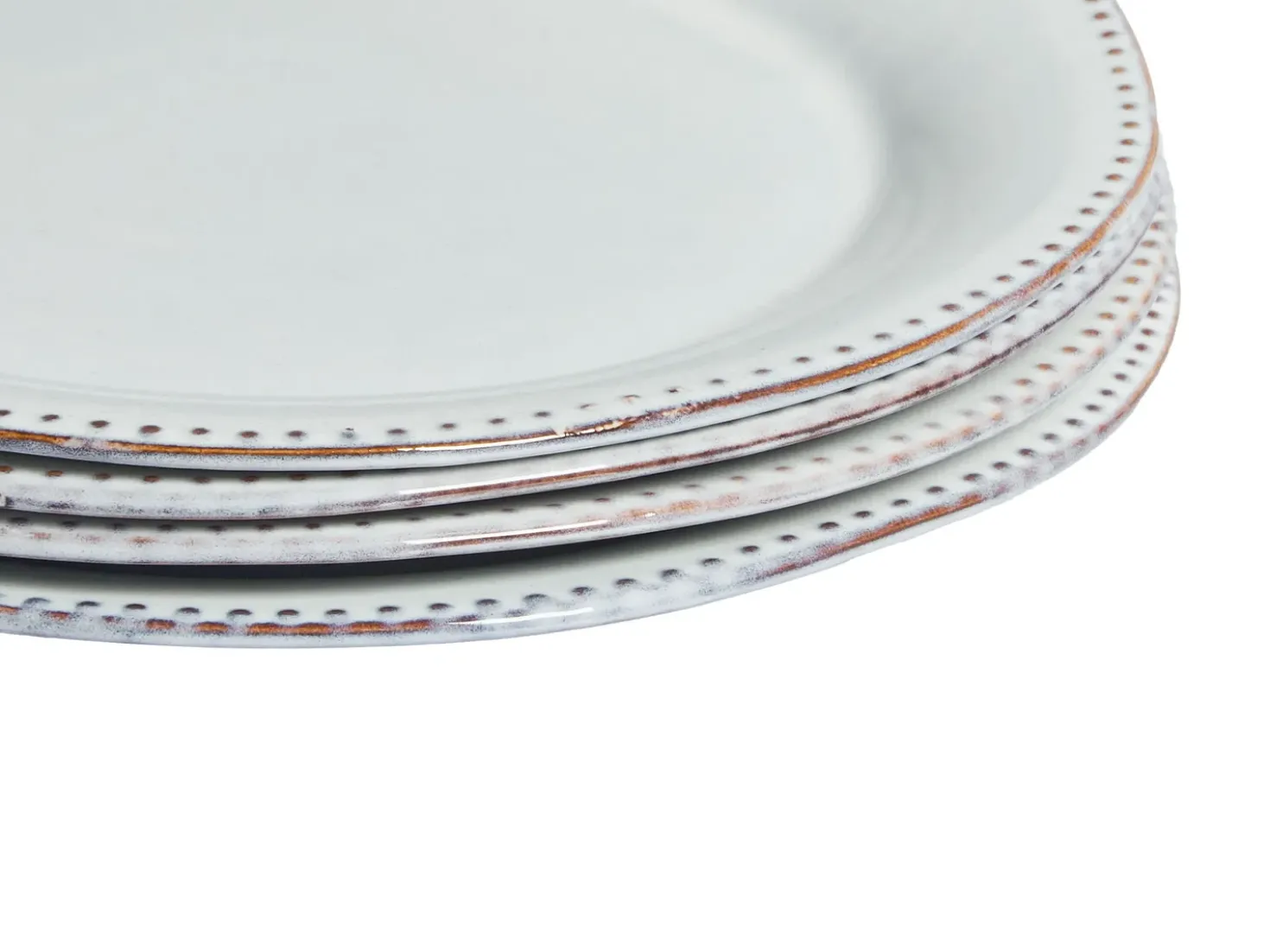 Set di 12 stoviglie CHERVIL Gres porcellanato Azzurro