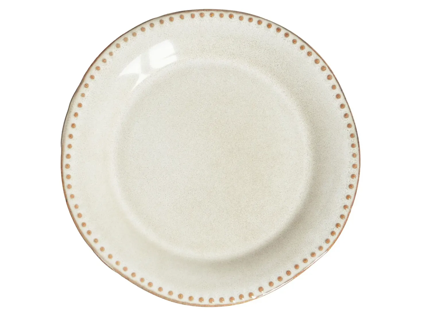Set di 24 stoviglie CHERVIL Gres porcellanato Beige chiaro