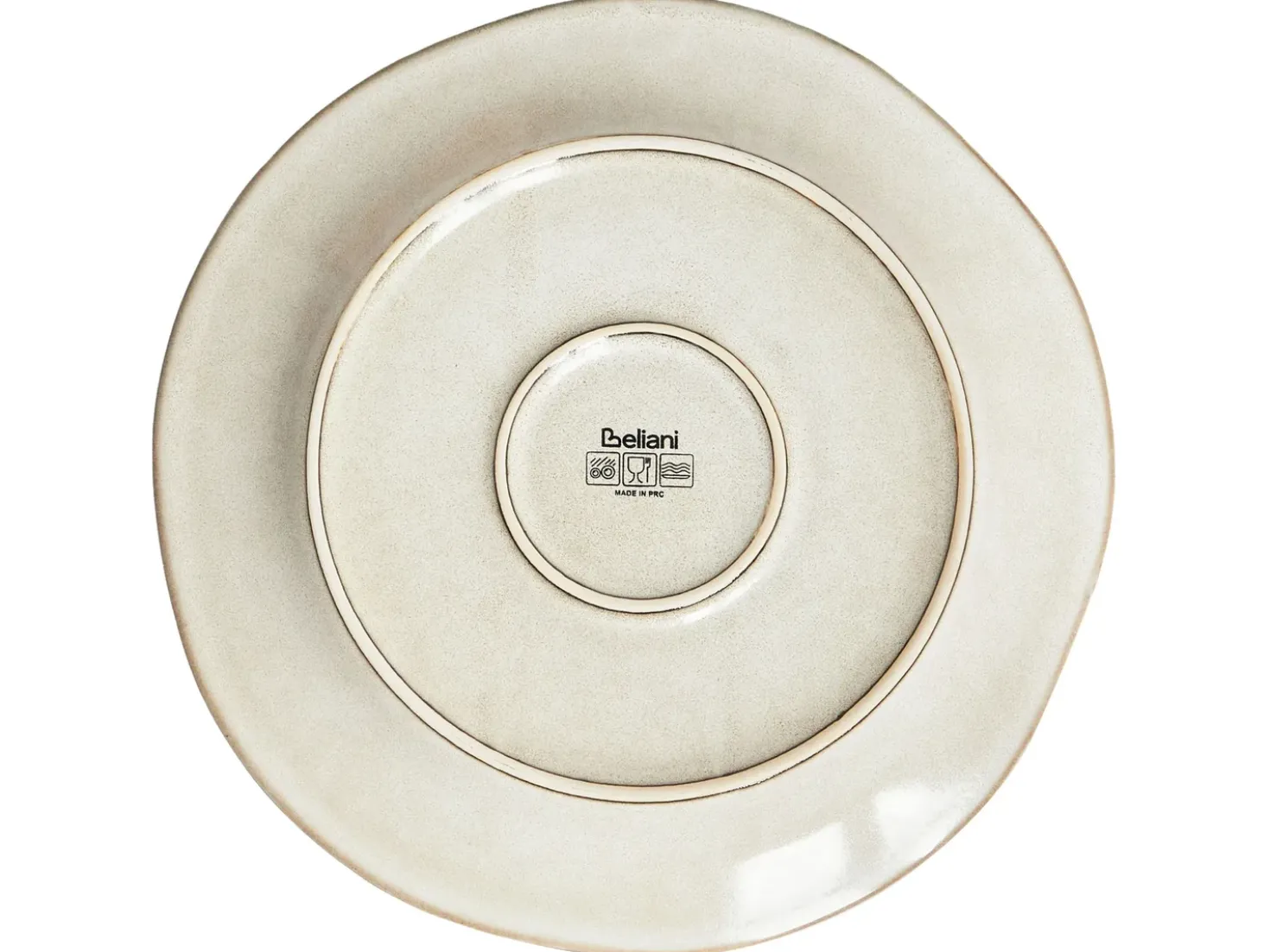 Set di 24 stoviglie CHERVIL Gres porcellanato Beige chiaro
