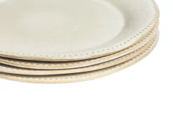 Set di 24 stoviglie CHERVIL Gres porcellanato Beige chiaro