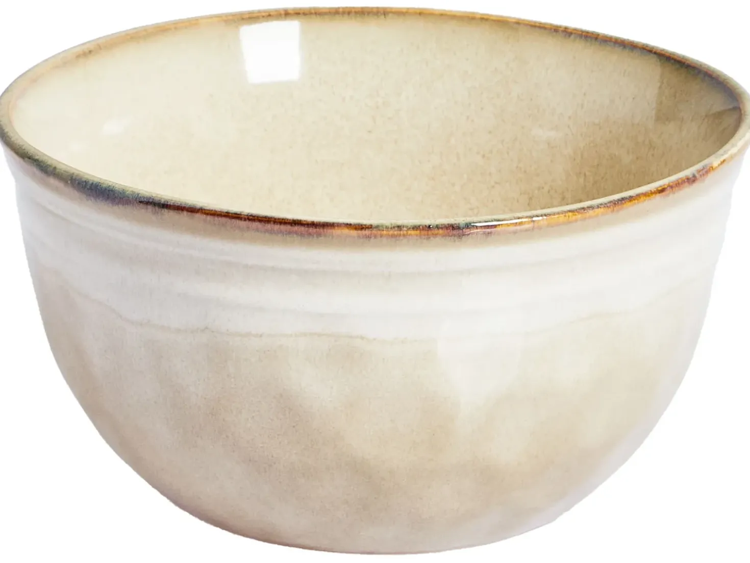 Set di 24 stoviglie CHIVES Gres porcellanato Beige chiaro