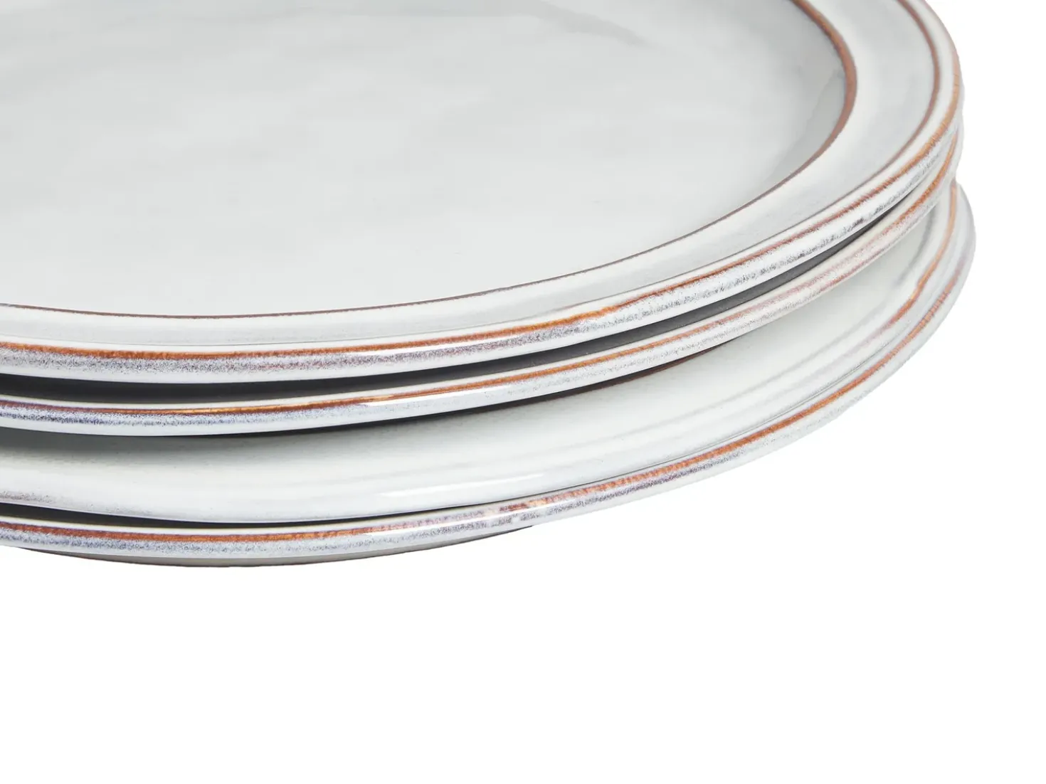 Set di 24 stoviglie CHIVES Gres porcellanato Grigio chiaro