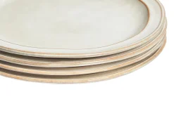 Set di 12 stoviglie CHIVES Gres porcellanato Beige chiaro