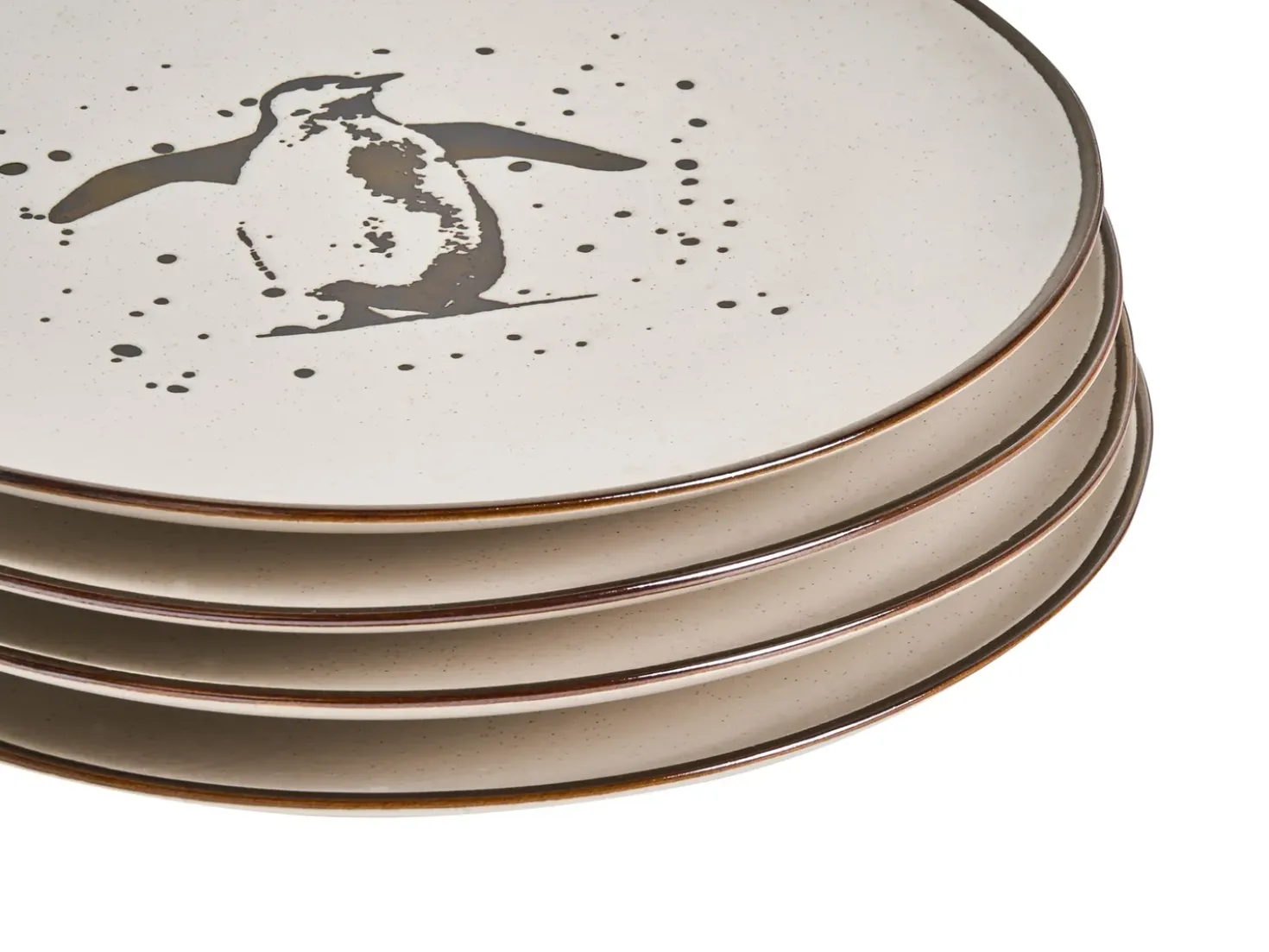 Set di 16 stoviglie CINNAMON Gres porcellanato Bianco sporco
