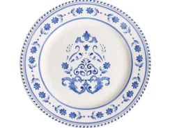 Set di 12 stoviglie GALANGAL Porcellana Bianco/Blu