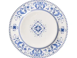 Set di 12 stoviglie GALANGAL Porcellana Bianco/Blu