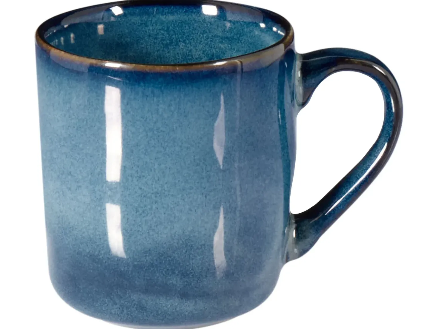Set di 16 stoviglie HAWTHORN Gres porcellanato Blu