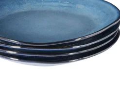 Set di 16 stoviglie HAWTHORN Gres porcellanato Blu