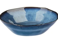 Set di 16 stoviglie HAWTHORN Gres porcellanato Blu
