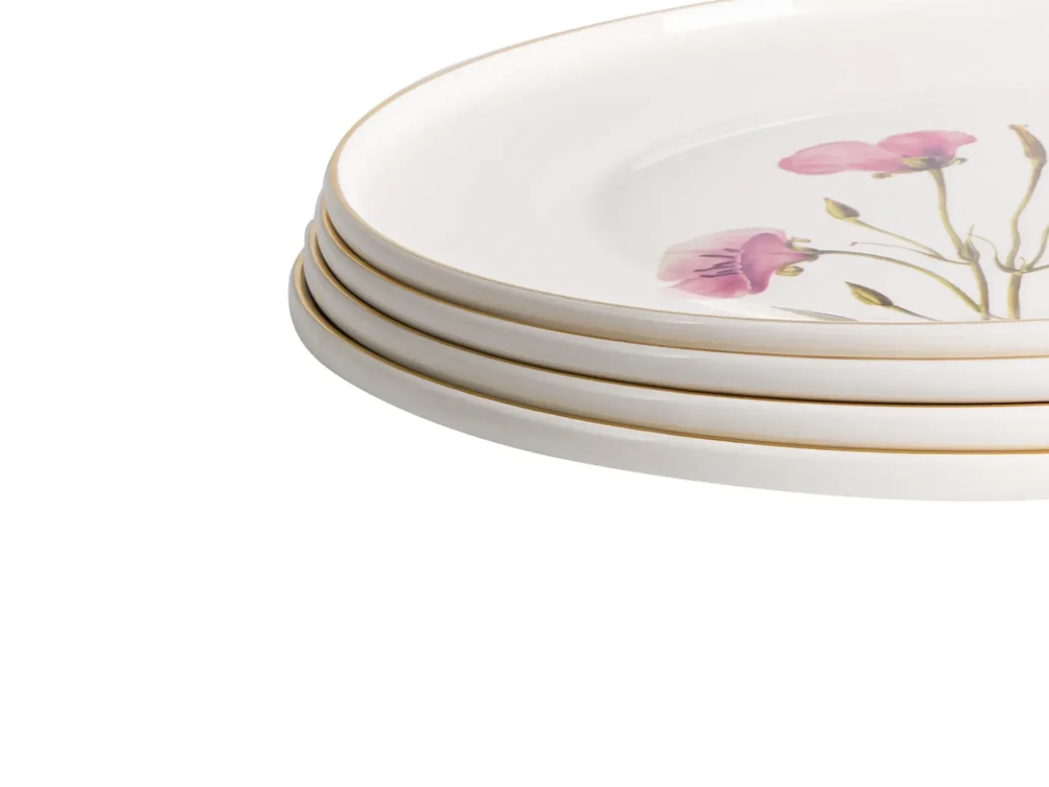 Set di 12 stoviglie HYSSOP Porcellana Bianco
