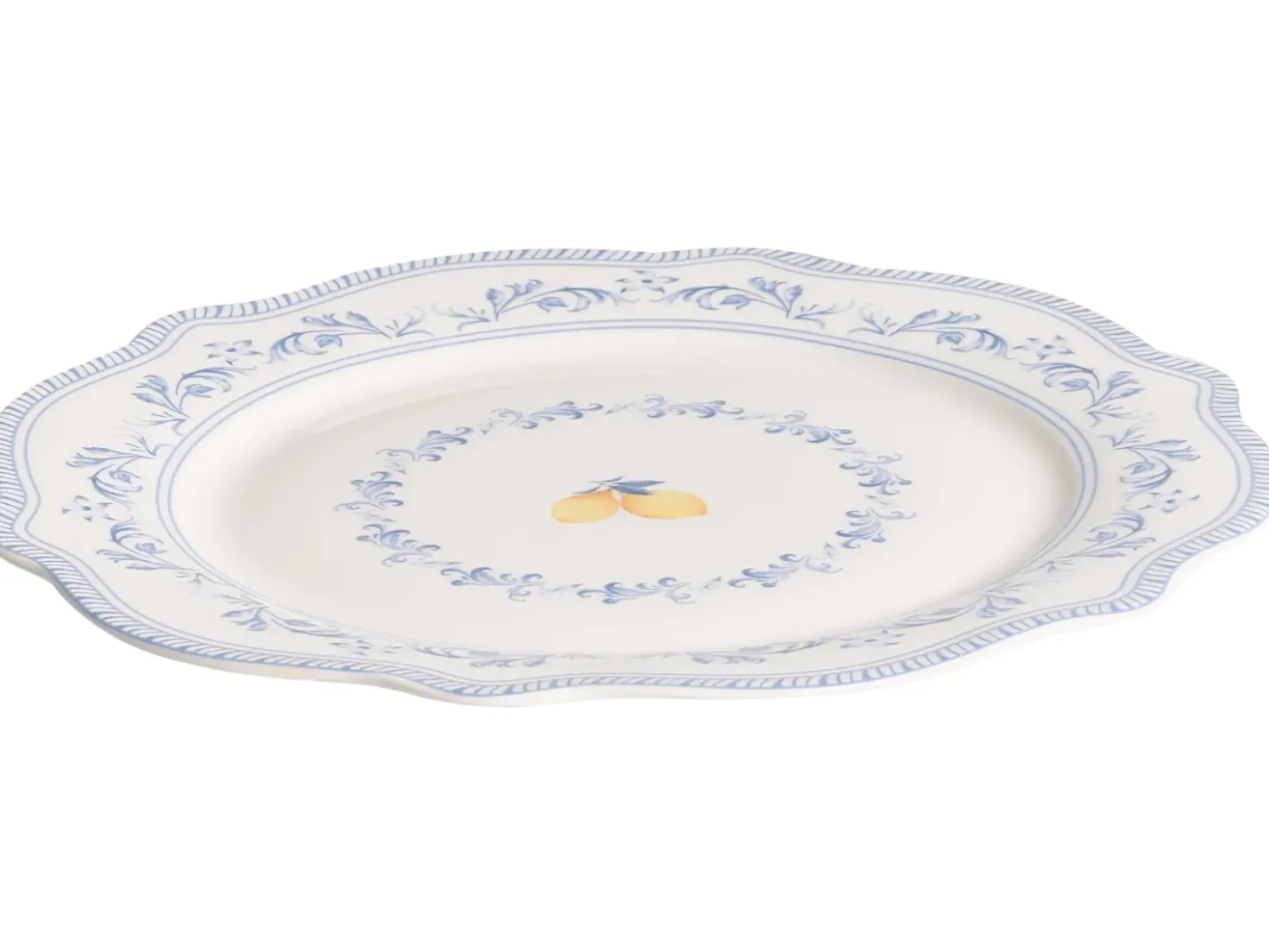 Set di 12 stoviglie LOVAGE Porcellana Bianco