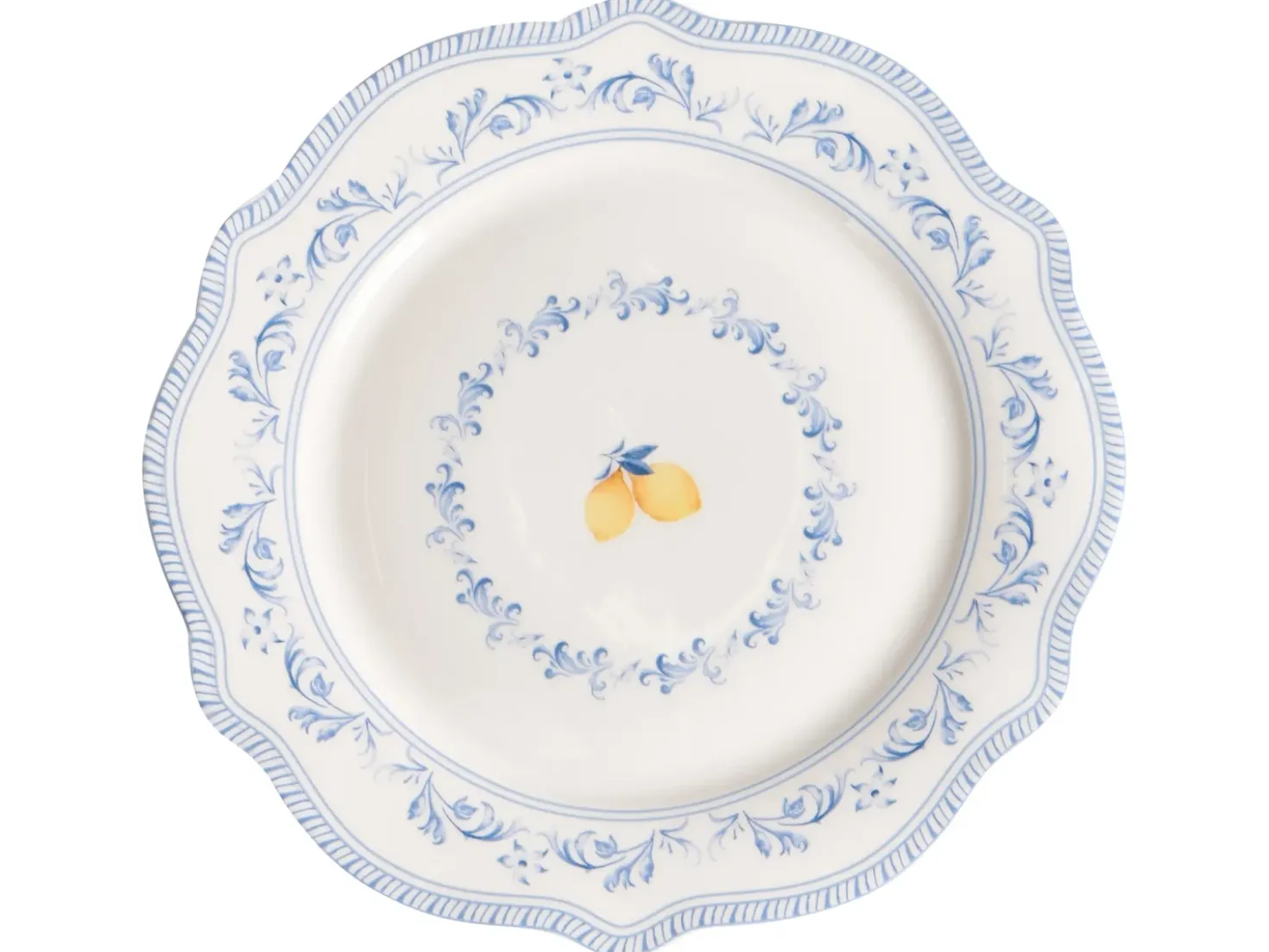 Set di 12 stoviglie LOVAGE Porcellana Bianco