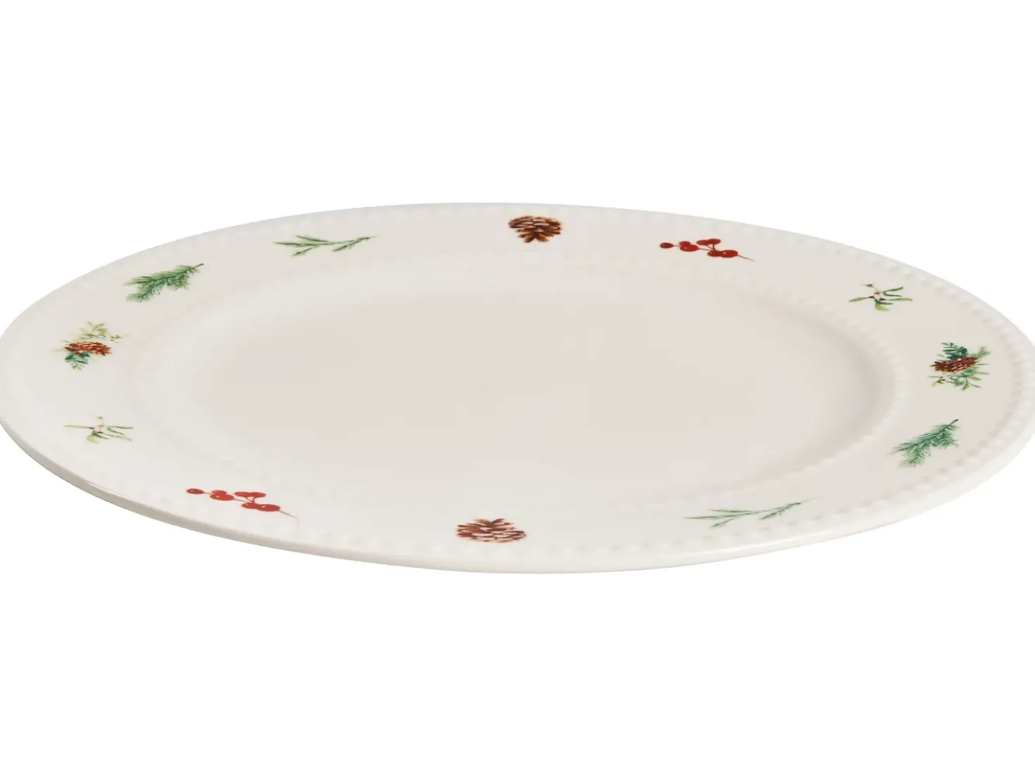 Set di 16 stoviglie MARJORAM Porcellana Bianco