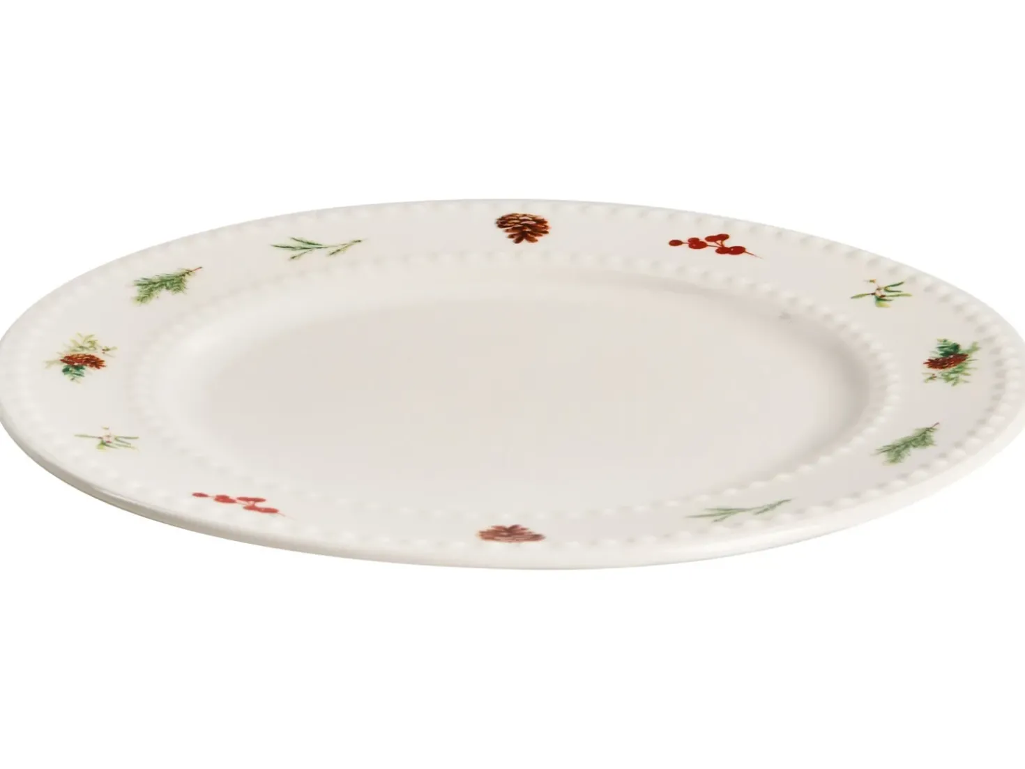 Set di 16 stoviglie MARJORAM Porcellana Bianco