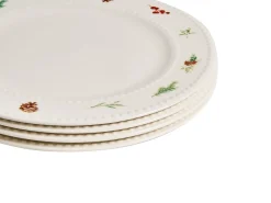 Set di 16 stoviglie MARJORAM Porcellana Bianco
