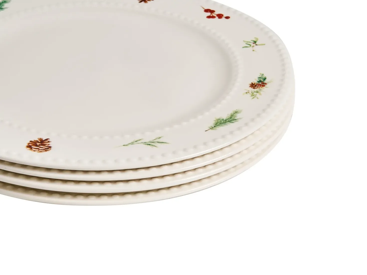 Set di 16 stoviglie MARJORAM Porcellana Bianco