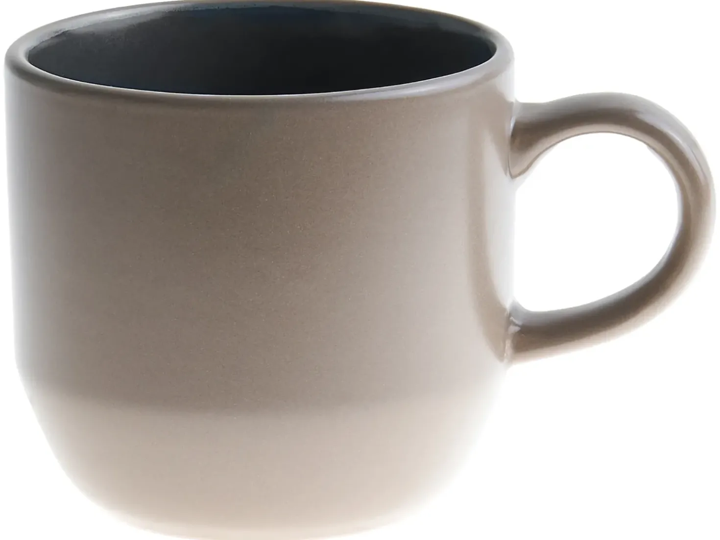 Set di 16 stoviglie NUTMEG Gres porcellanato Nero/Beige