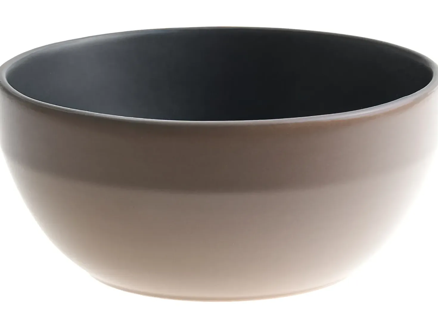 Set di 16 stoviglie NUTMEG Gres porcellanato Nero/Beige