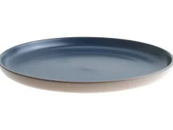 Set di 16 stoviglie NUTMEG Gres porcellanato Beige/ Blu