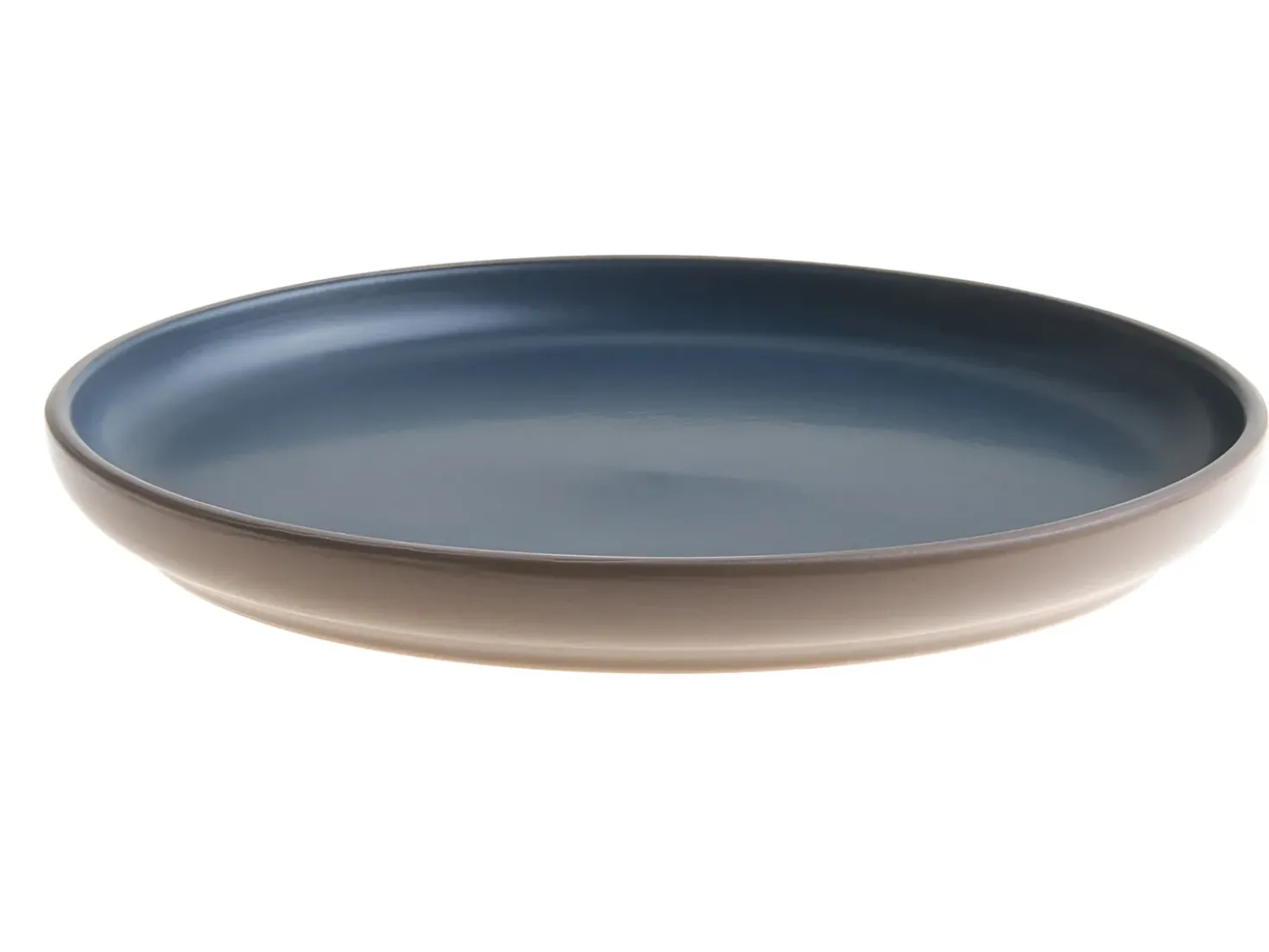 Set di 16 stoviglie NUTMEG Gres porcellanato Beige/ Blu