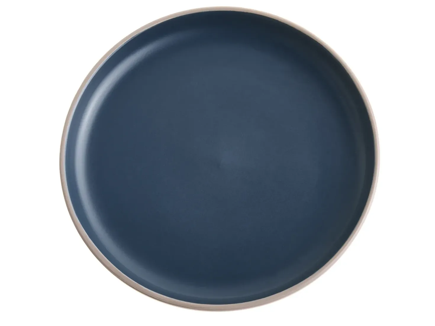 Set di 16 stoviglie NUTMEG Gres porcellanato Beige/ Blu
