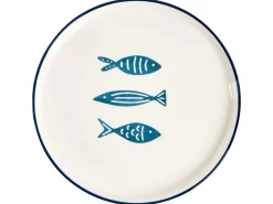 Set di 16 stoviglie TAMARIND Porcellana Bianco/Blu