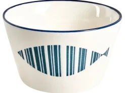 Set di 16 stoviglie TAMARIND Porcellana Bianco/Blu