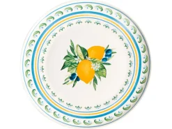 Set di 24 stoviglie TARRAGON Porcellana Bianco/Verde