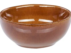 Set di 16 stoviglie TURMERIC Gres porcellanato Marrone dorato