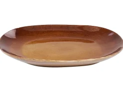 Set di 16 stoviglie TURMERIC Gres porcellanato Marrone dorato