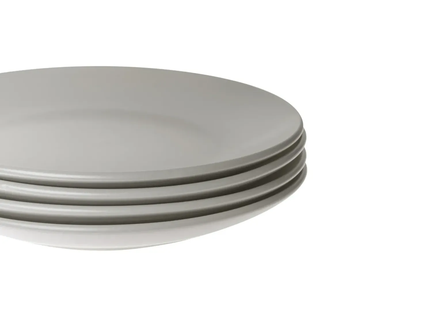 Set di 18 stoviglie VIVANI Gres porcellanato Grigio