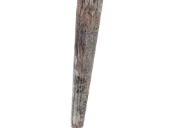 Set di 2 tavolini BARJU Legno di mango Bianco