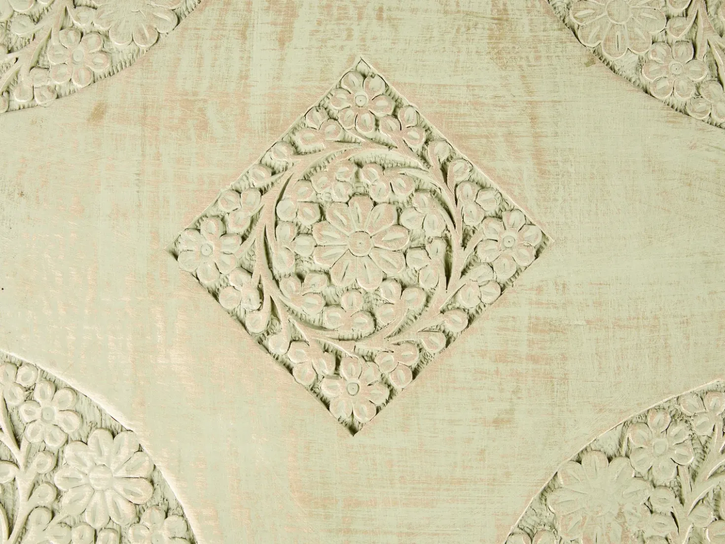 Set di 2 tavolini BELIDHA Legno di mango Verde chiaro