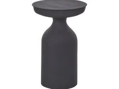Set di 2 tavolini COTA/TENJO Metallo Nero