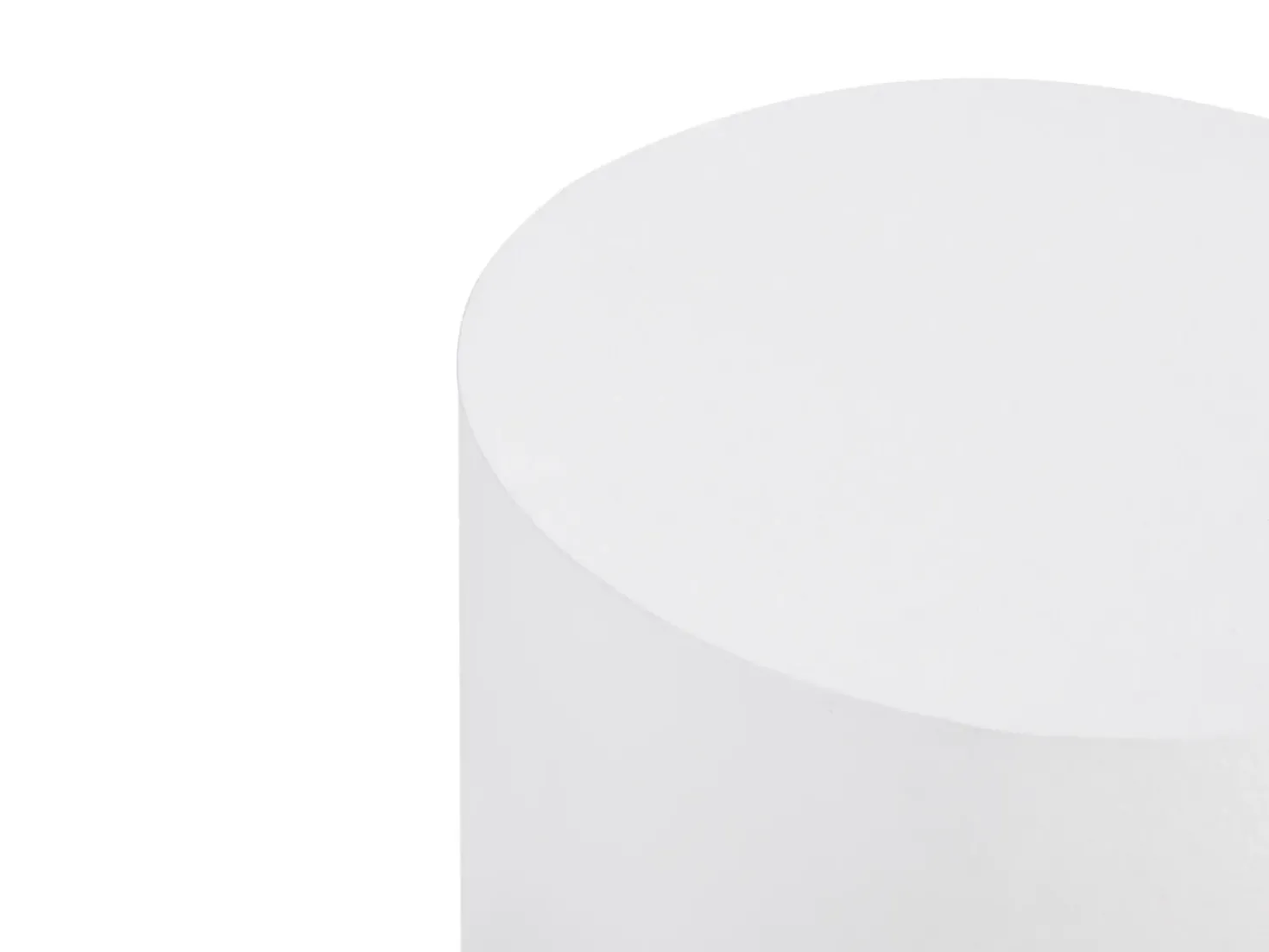 Set di 2 tavolini da caffè MANTI Bianco