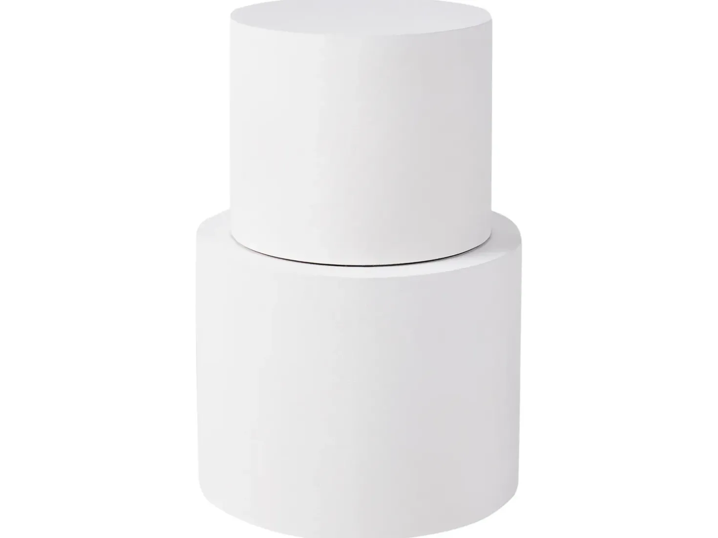Set di 2 tavolini da caffè MANTI Bianco