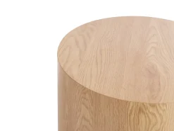 Set di 2 tavolini da caffè MANTI Marrone chiaro