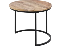 Set di 2 tavolini da caffè CLATON Marrone
