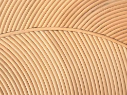 Set di 2 tavolini da caffè PARALIA Rattan Naturale