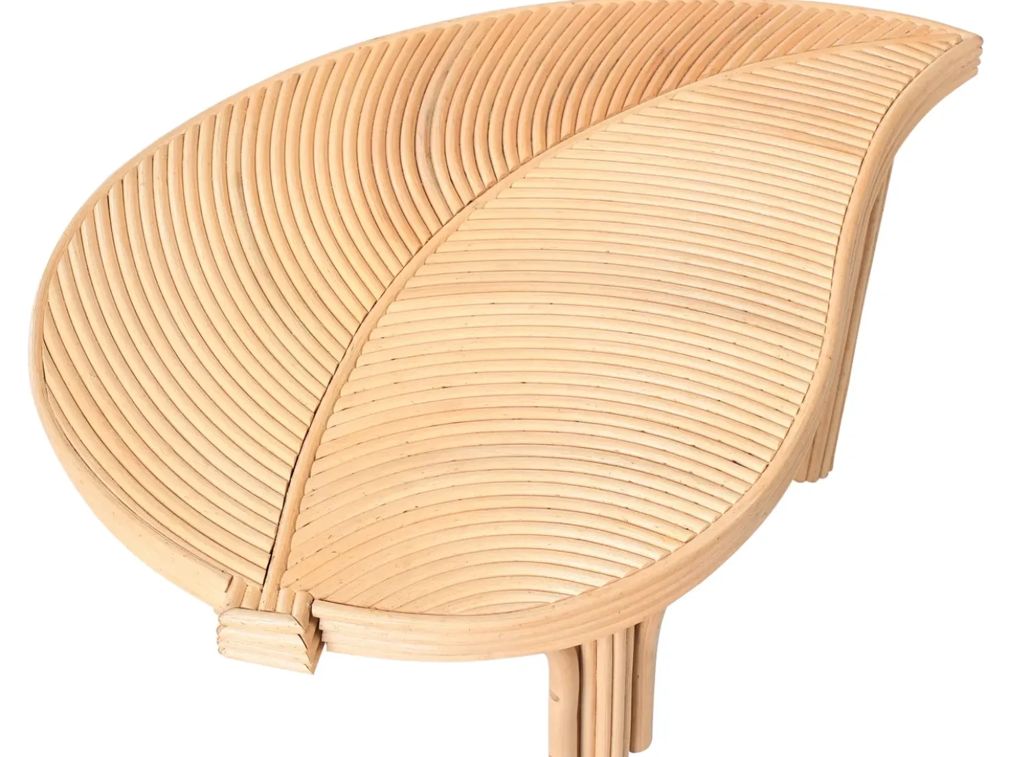 Set di 2 tavolini da caffè PARALIA Rattan Naturale
