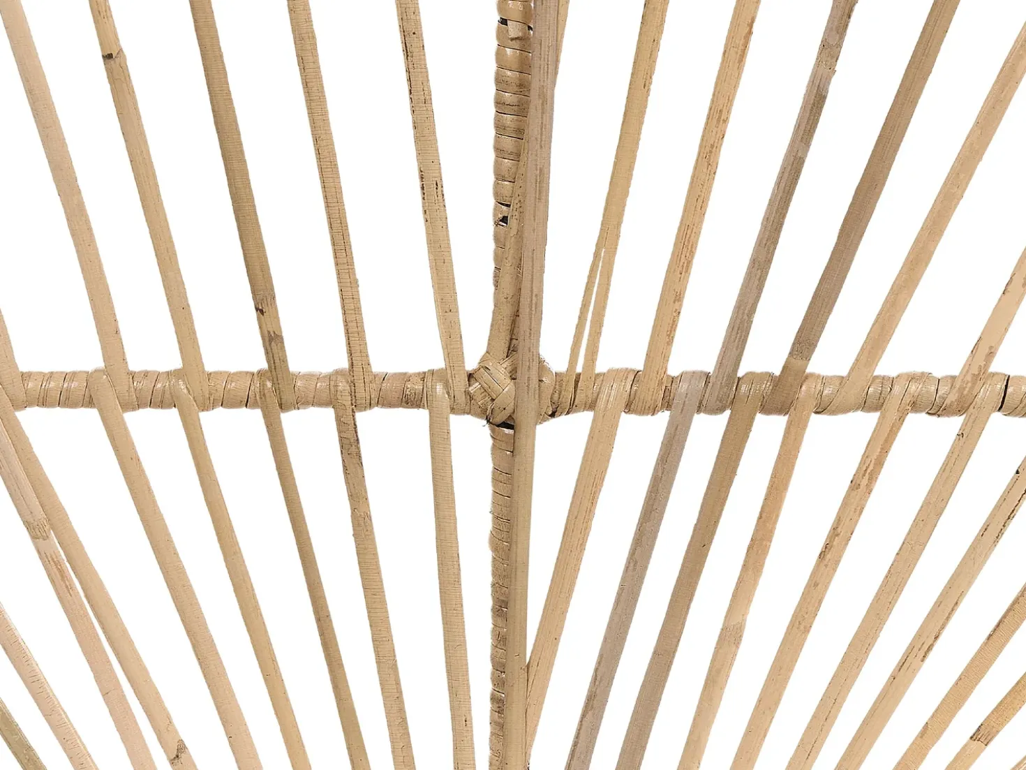 Set di 2 tavolini da caffè CESENATICO Rattan Naturale