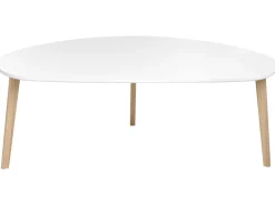 Set di 2 tavolini da caffè FLY Bianco