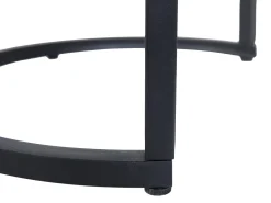 Set di 2 tavolini DIXIE Grigio effetto cemento