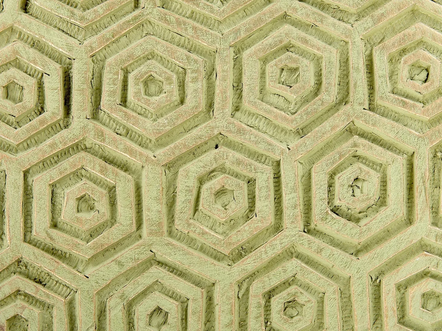 Set di 2 tavolini MAHARO Legno di mango Verde chiaro