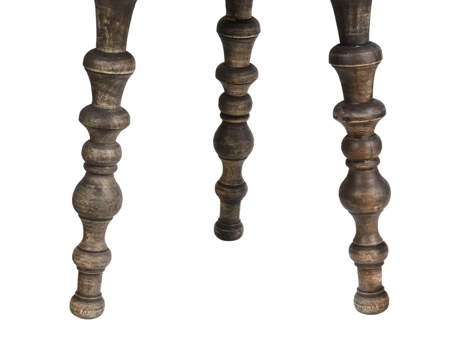 Set di 2 tavolini MARNOO Legno di mango Marrone scuro
