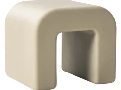 Set di 2 tavolini MOZIA Verde oliva Beige