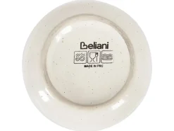 Set di 4 tazze ANNISE Gres porcellanato Bianco sporco