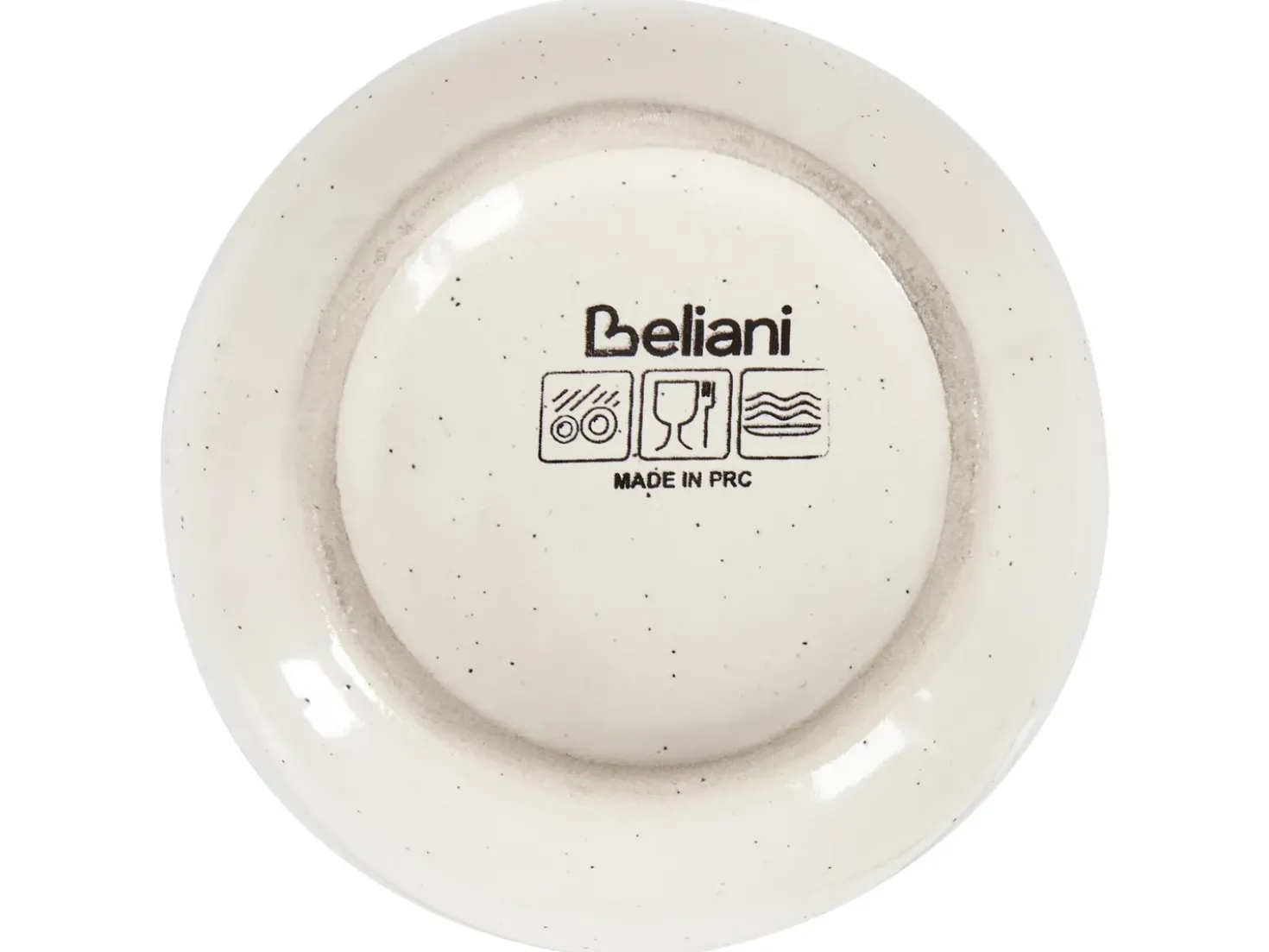 Set di 4 tazze ANNISE Gres porcellanato Bianco sporco